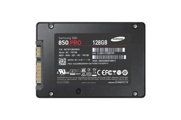 DYSK SSD SAMSUNG 850 PRO 128GB 2,5" MZ-7KE128 550/470MB/s